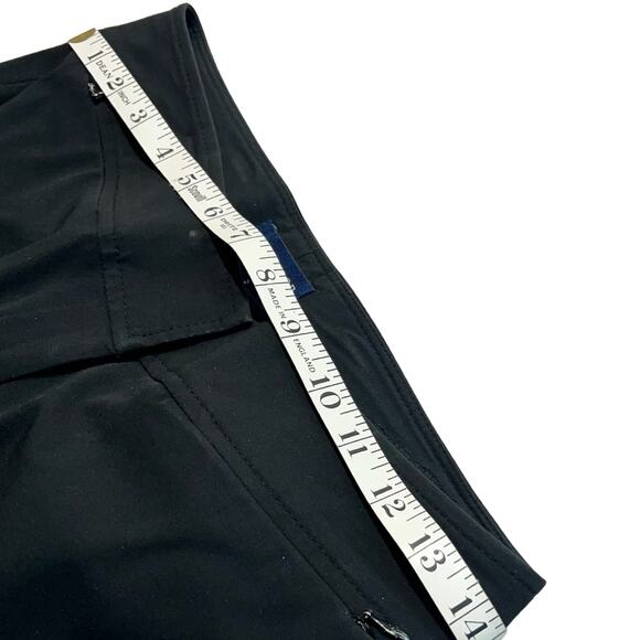 Ann Taylor Black Straight Leg Career Business Dress Trousers Pants size 2 - Picture 3 of 7